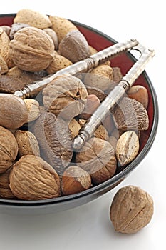 Bowl of mixed nuts