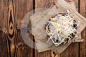 Bowl with Mungbean Sprouts photo