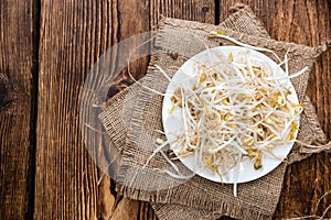 Bowl with Mungbean Sprouts photo