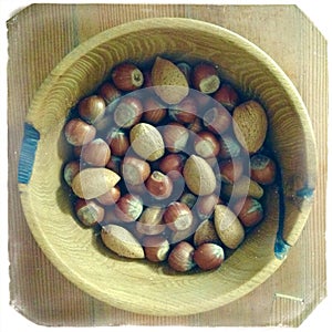 A bowl of nuts