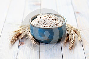 Bowl of oats