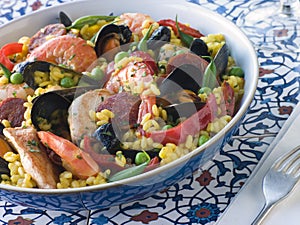 Bowl of Paella