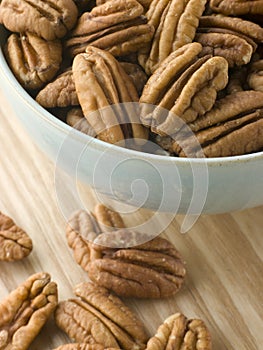 Bowl of Pecan Nuts