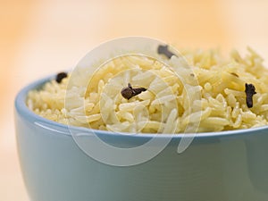 Bowl of Pilau Rice photo