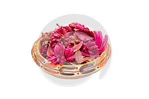 Bowl with pot pourri