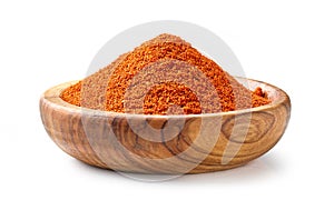 Bowl of red pepper powder