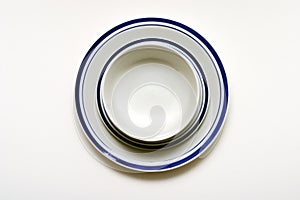Bowl, Saucer and Plate