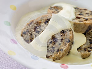 Bowl of Spotted with Custard