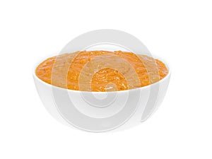 Bowl of squash caviar