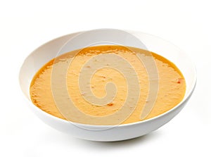 Bowl of squash soup