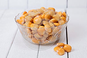 bowl of tasty lupin beans