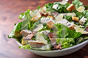 Bowl of Traditional Caesar Salad