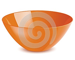 Bowl . Vector illustration