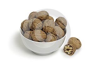 bowl of walnuts