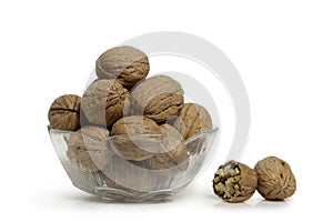 bowl of walnuts