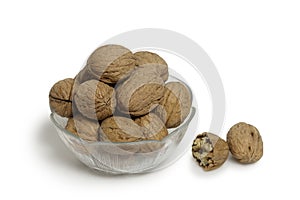 bowl of walnuts