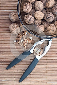 Bowl of Walnuts in the Shells