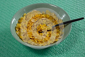 Bowl of wheaties cereal