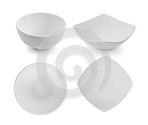 bowl on white background