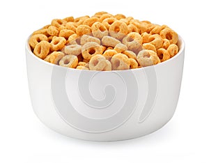 Bowl of whole grain cheerios cerea