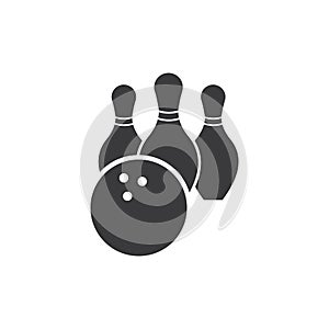 Bowling ball icon