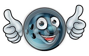 Bowling Ball Mascot photo