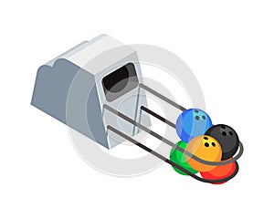Bowling Ball Return Icon