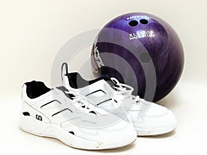 Bowling Ball and Shoes