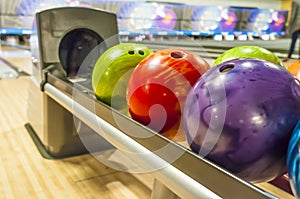 Bowling balls photo