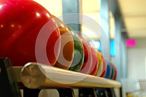 Bowling balls photo