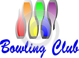 Bowling club logo