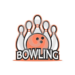 Bowling club logo