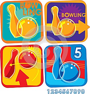 Bowling Icons