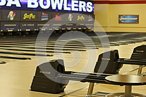 bowling lanes