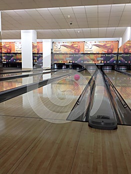 Bowling lanes
