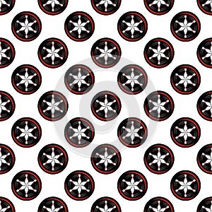 Bowling pattern seamless