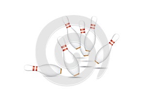 Bowling Pins  Strike