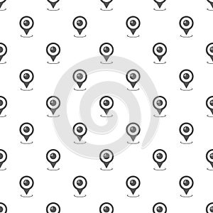 Bowling pointer pattern seamless