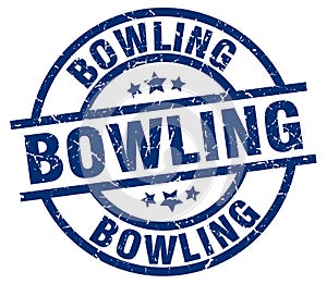 bowling stamp