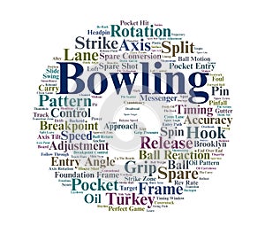 Bowling Word Cloud
