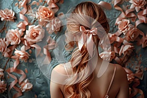 Bows on hair and clothes are a symbol of hyper-femininity, reflecting changes in public sentiment, where bows add