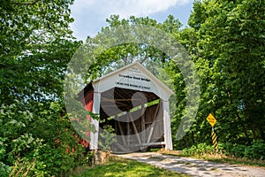 Bowsher Ford Covered Bridge, Parke County, Indiana