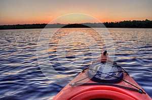 Bowstring Lake is Part of the Leech Lake Native American Reserva