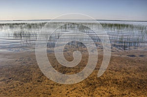 Bowstring Lake is Part of the Leech Lake Native American Reserva