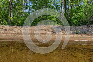 Bowstring Lake is Part of the Leech Lake Native American Reserva