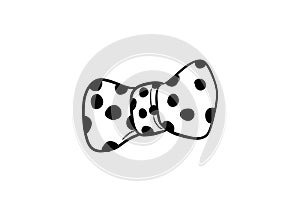 Bowties doodle bow doodle icon