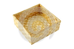 Box of bamboo craft