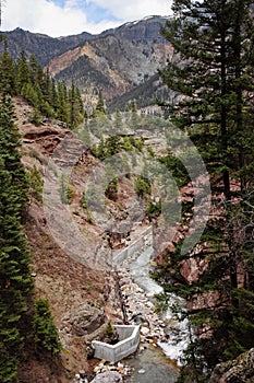 Box Canyon, Ouray Colorado photo