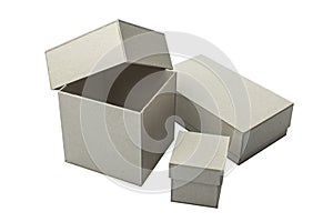 A box of cardboard for the presentation of your design