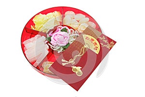 Box of Chinese New Year Delicacies photo